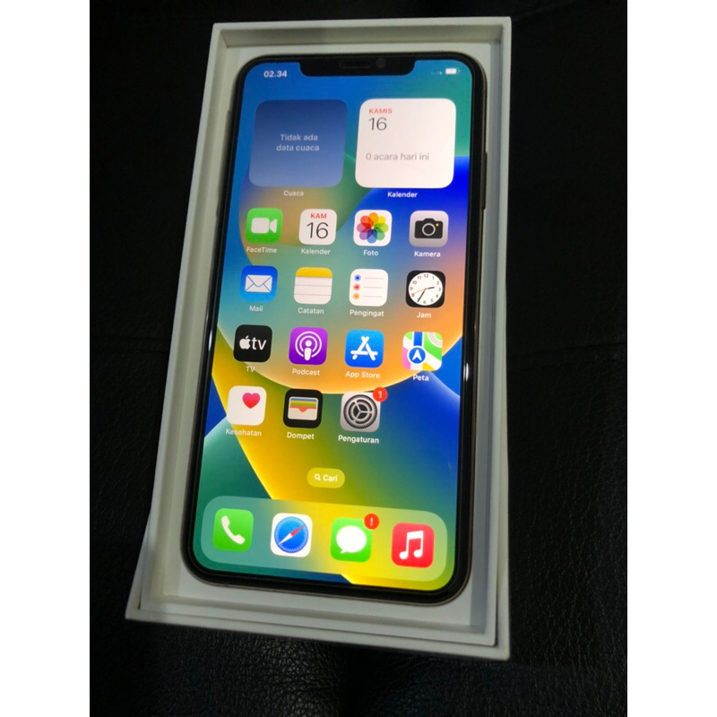 Jual Iphone Xs Max Gb Gold Mulus Fullset Like New Shopee Indonesia