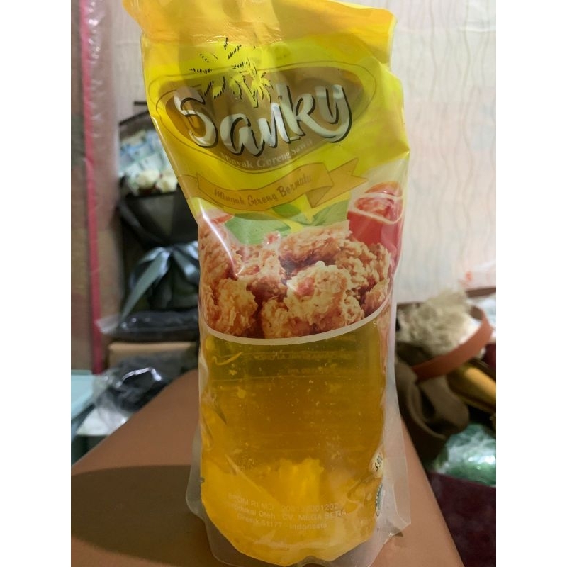 Jual Minyak Goreng Sanky 1 Liter Shopee Indonesia