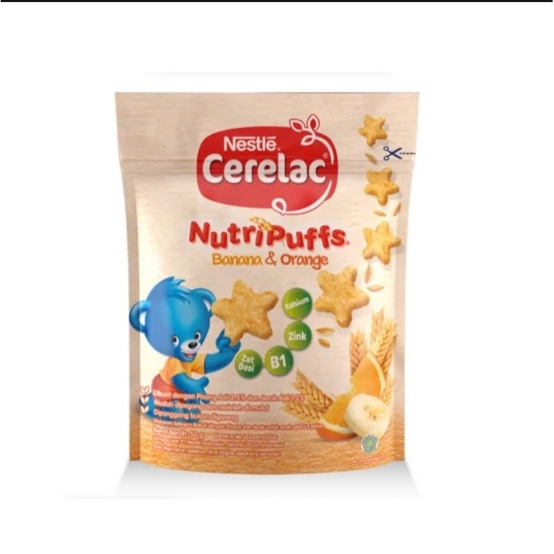 Jual Nestle Cerelac Nutripuff Banana Orange Gr Shopee Indonesia