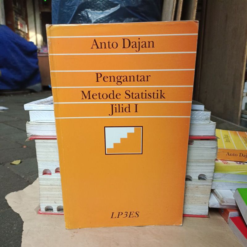 Jual Buku Original Pengantar Metode Statistik Jilid Anton Dajan