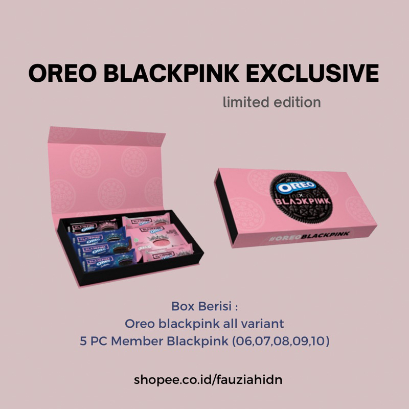 Jual Oreo Blackpink Exclusive Collectible Box Ii Ready Stock Shopee