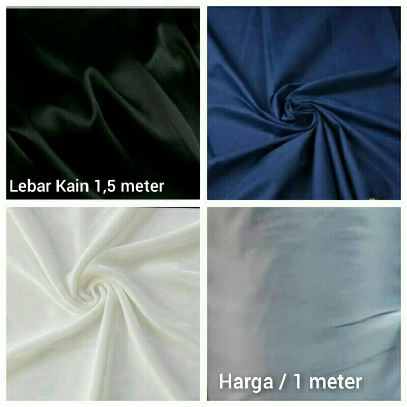 Jual Kain Hitam Kain Hitam Polos Kain Hitam Meteran Kain Hitam