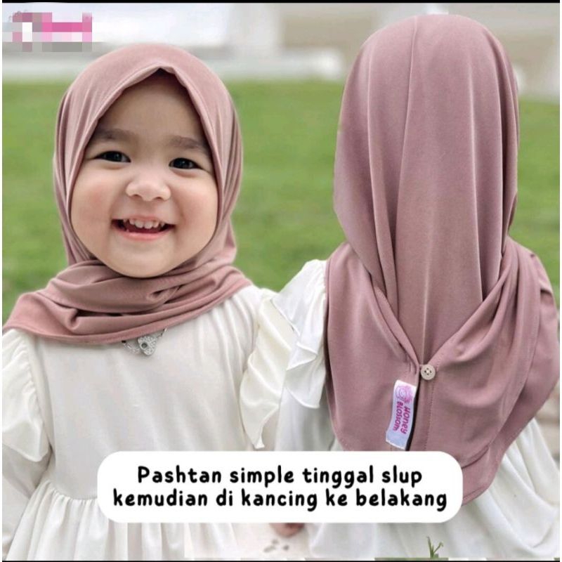 Jual Trend Terbaru Tampil Kece Dengan Hijab Instran Kancing Belakang