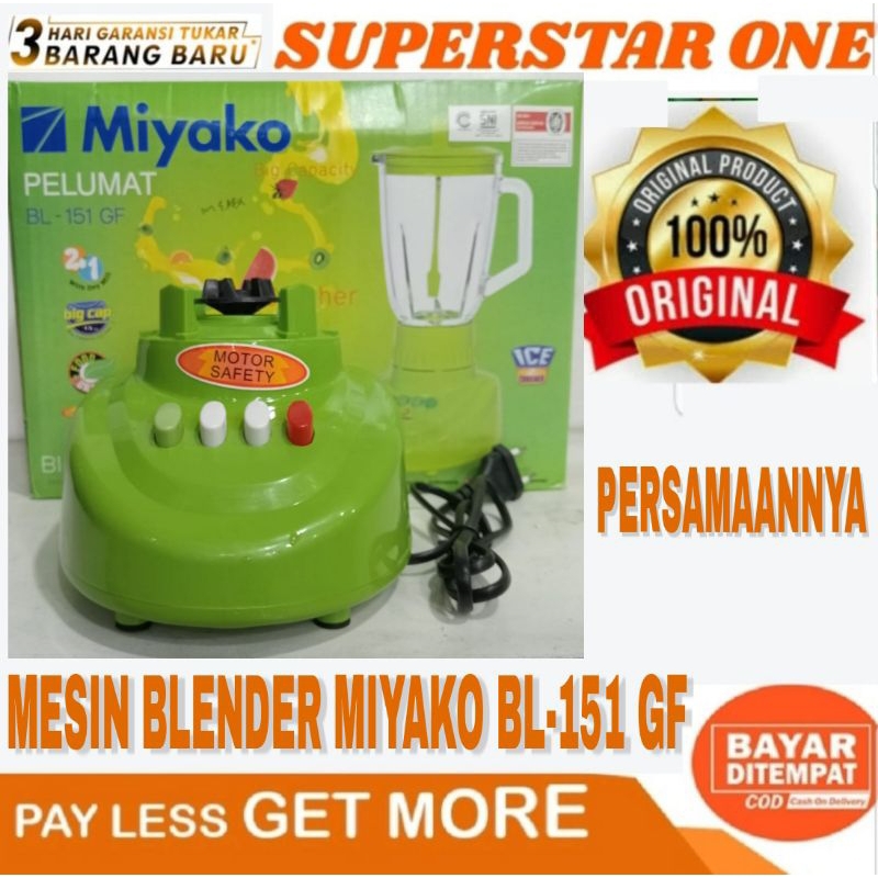 Jual Miyako Mesin Blender BL 151 GF Persamaannya Miyako BL 151 GF