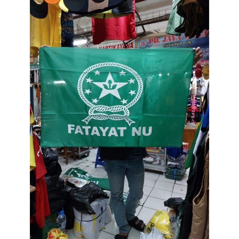 Jual BENDERA FATAYAT NU UKURAN 60 X 90 CM Shopee Indonesia