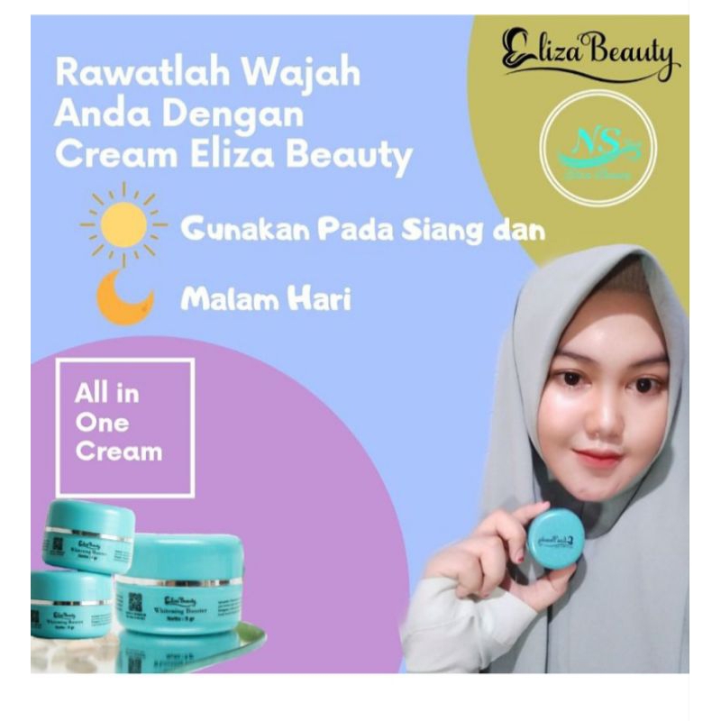 Jual Cream Eliza Beauty ALL IN ONE DAY NIGHT Cream 100 ORIGINAL