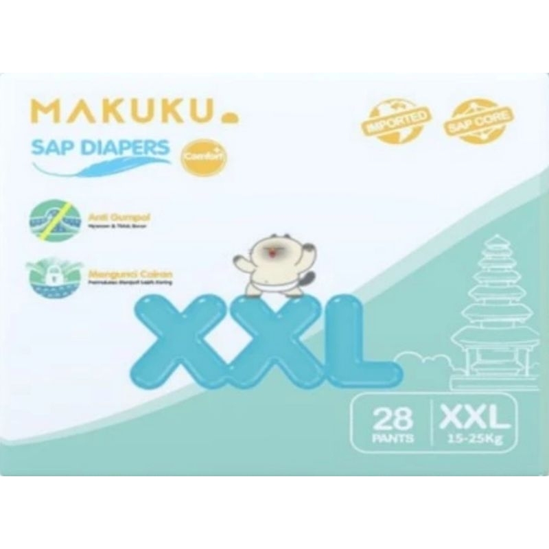 Jual Makuku Air Diapers Comfort Plus Pants Celana M L Xl Xxl