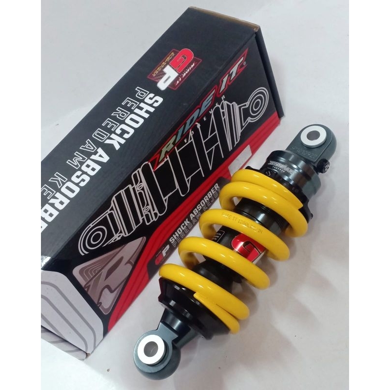 Jual SHOCK SHOK BELAKANG RIDE IT TABUNG PISAH GOLD SERIES ORIGINAL RIDE