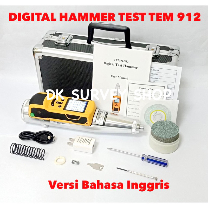 Jual DIGITAL TEST HAMMER Digital Concrete Hammer Test Alat Uji