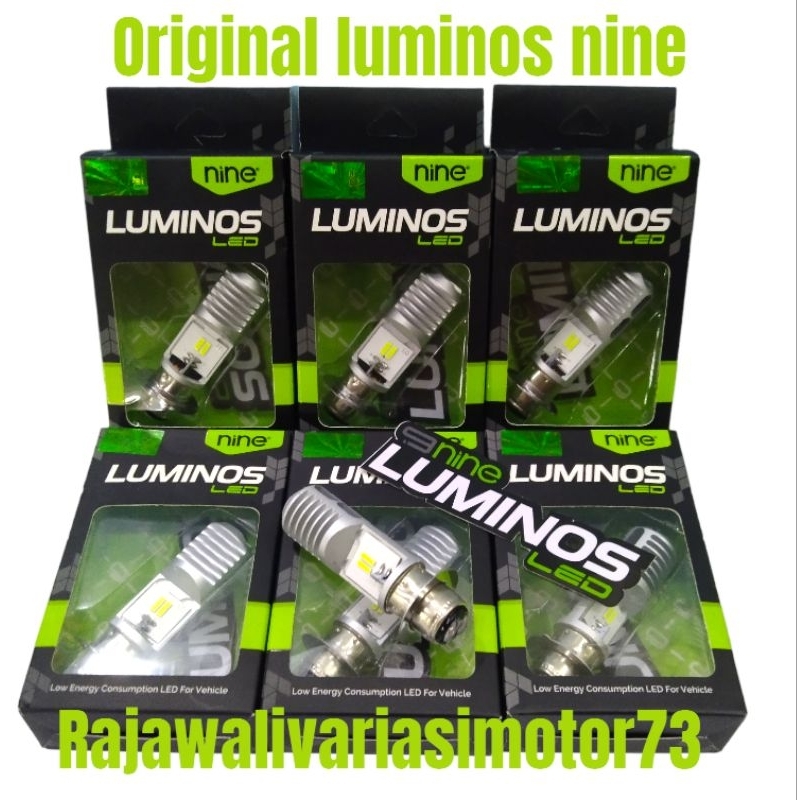 Jual Lampu Led Utama Motor H Mh Cree Mata Ac Dc Luminos Nine Warna