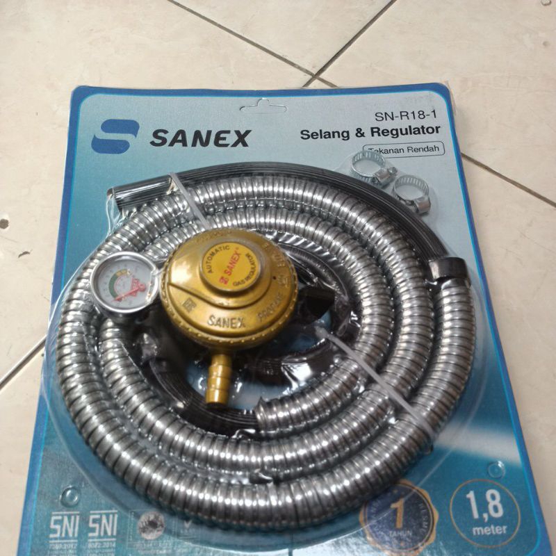 Jual Selang Paket Regulator Sanex Selang Gas Elpiji Shopee Indonesia