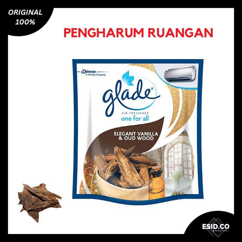 Jual Glade One For All Vanilla Oud Wood Gr Pengharum Ruangan