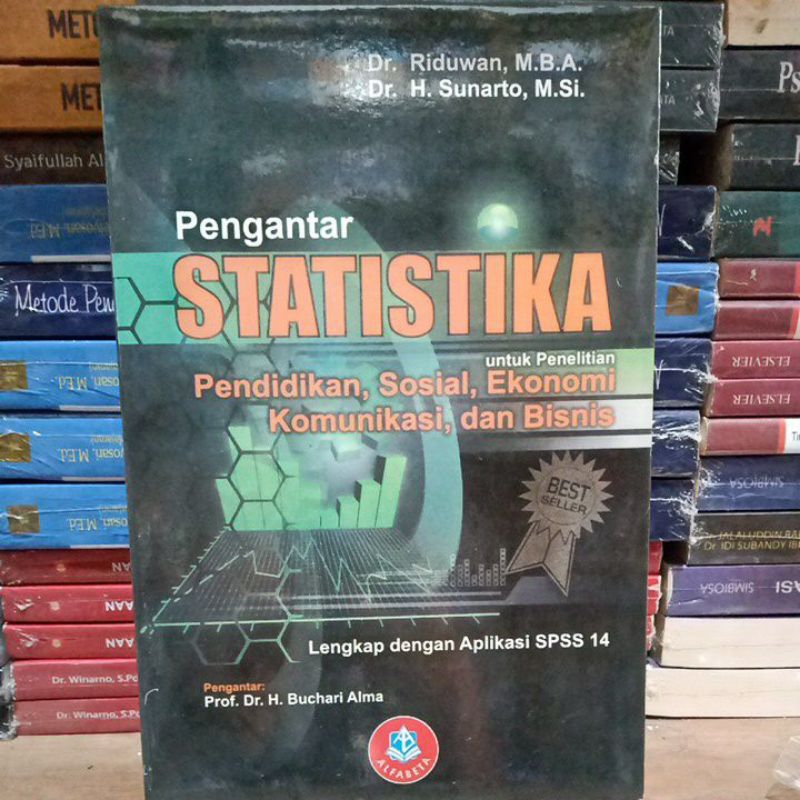 Jual Buku Pengantar Statistika By Dr Riduwan Shopee Indonesia