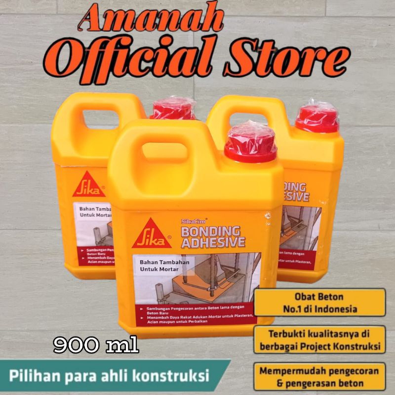 Jual LEM BETON LAMA DENGAN BARU SIKA BONDING ADHESIVE 900 ML Shopee