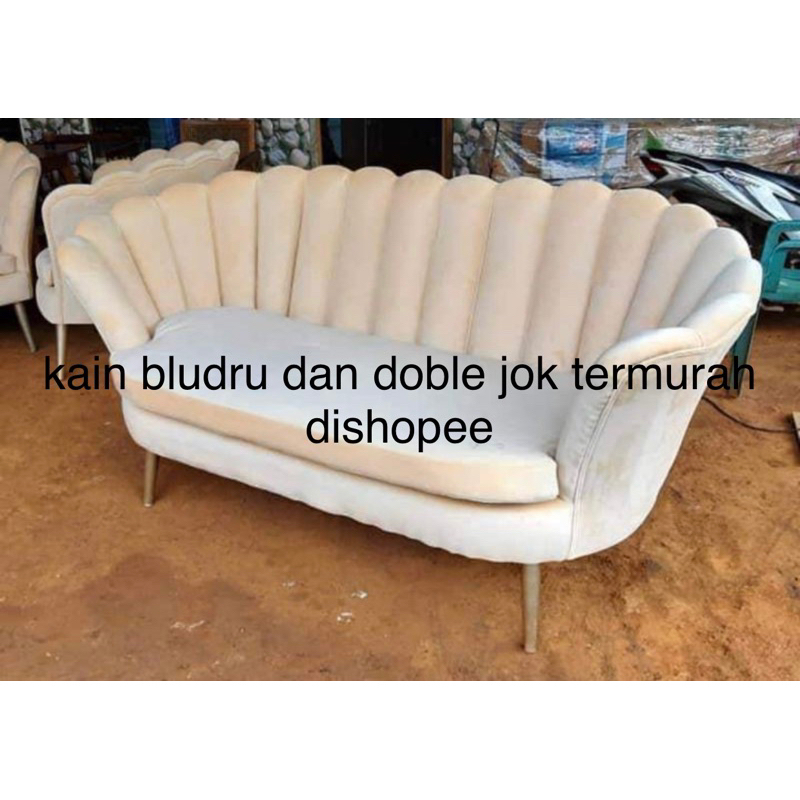 Jual Kursi Kerang Bludru Dan Jok Doble Kursi Kerang Murah Kursi