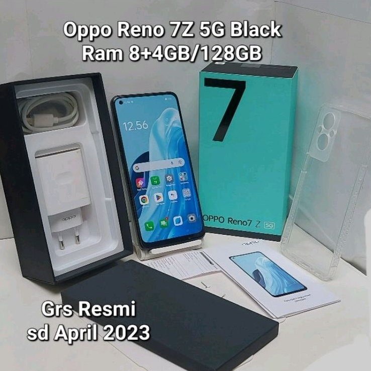 Jual Oppo Reno Z G Ram Gb Gb Second Fullset Super Mulus Resmi