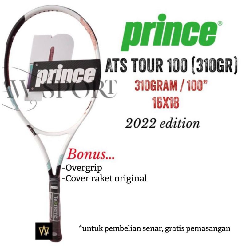 Jual Raket Tenis Prince Ats Tour G Original Tennis Racket