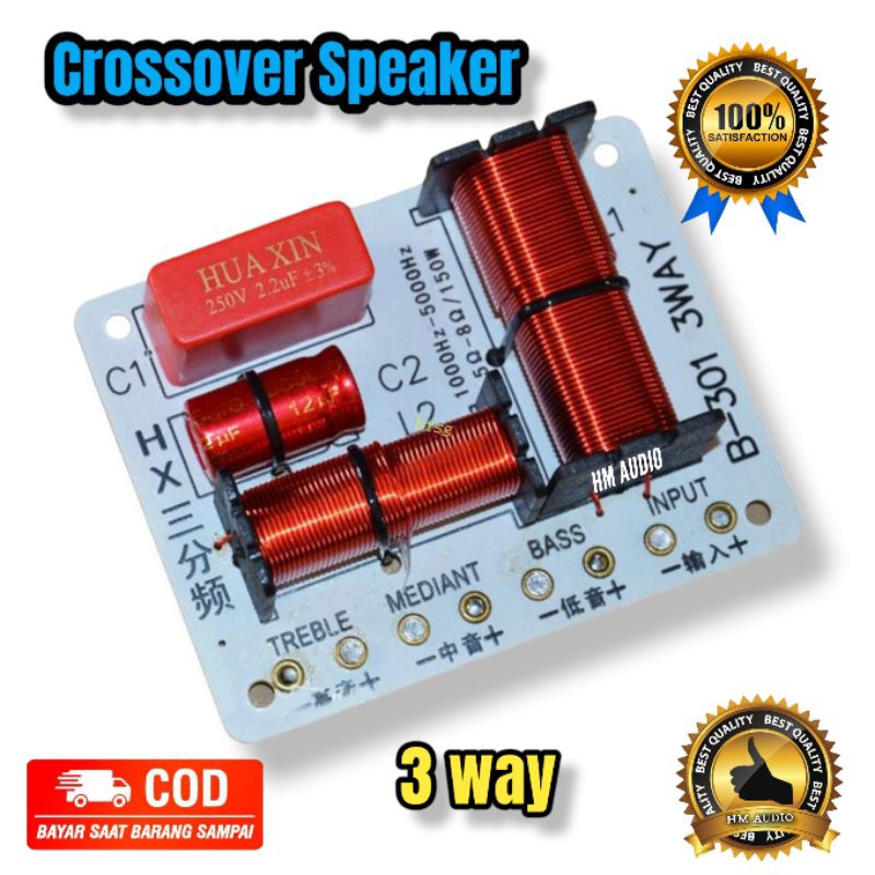 Jual Crossover Pasif Way B Cross Over Pembagi Frekuensi Speaker