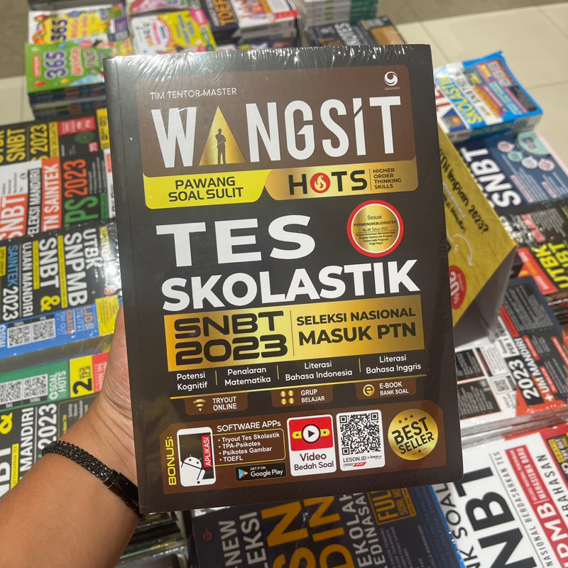 Jual BUKU WANGSIT PAWANG SOAL SULIT TES SKOLASTIK SNBT 2023 BEST SELLER