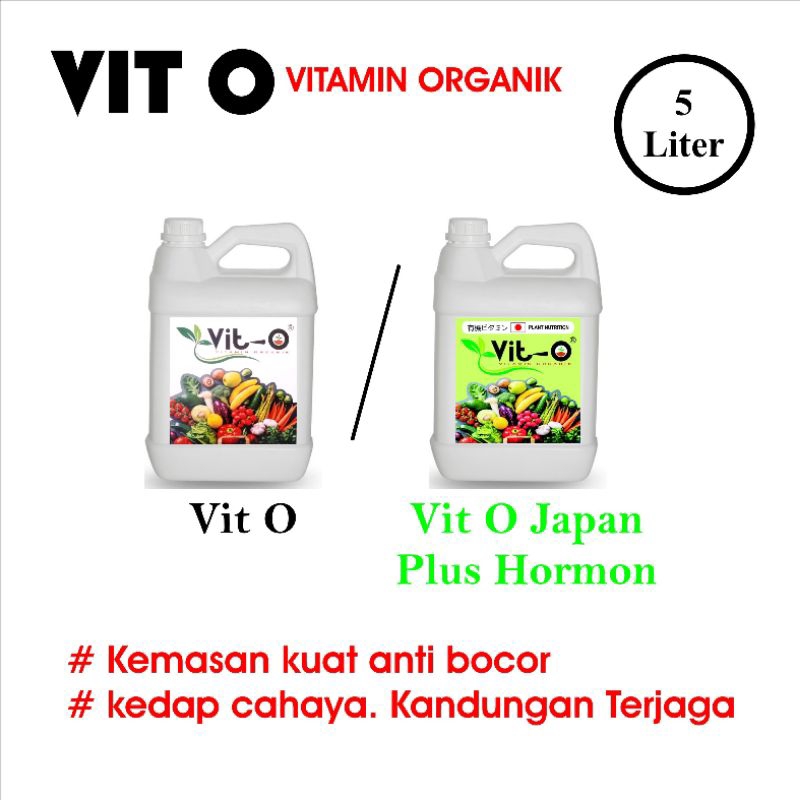 Jual VIT O VIT O VITAMIN TANAMAN SUPER VITAMIN ORGANIK 5 L Shopee