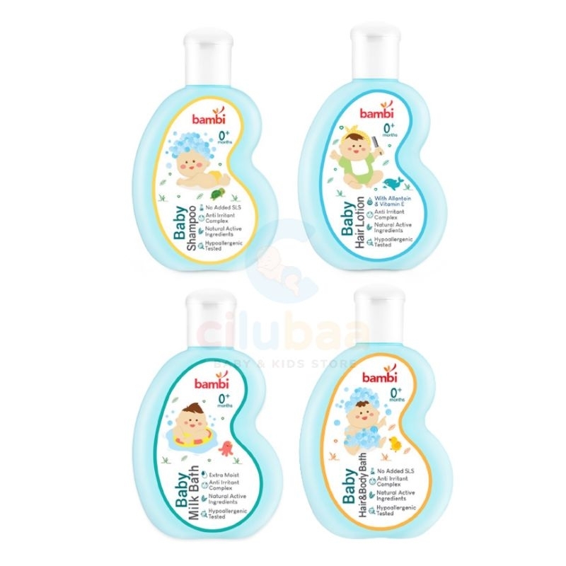 Jual Bambi Baby Hair Body Bath Hair Lotion Ml Sabun Bayi Bambi