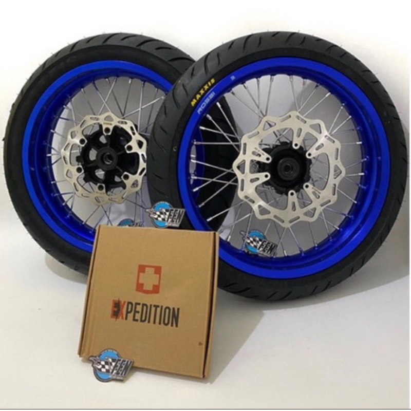 Jual Paket Velg Expedition Set Supermoto Crf Klx Crf L Wr D