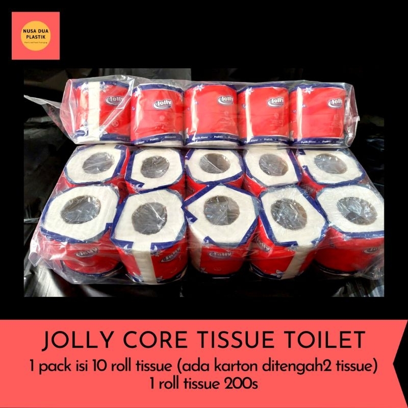 Jual Tissue Jolly Core Bathroom Tisu Toilet Gulung Shopee Indonesia