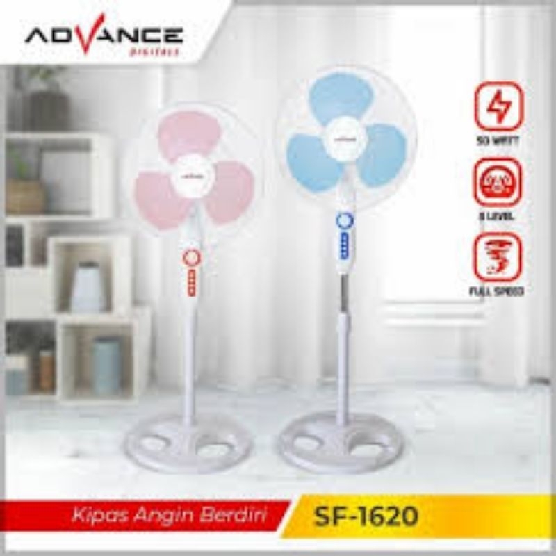 Jual Sf Kipas Angin Berdiri Stand Fan Inch Advance Shopee