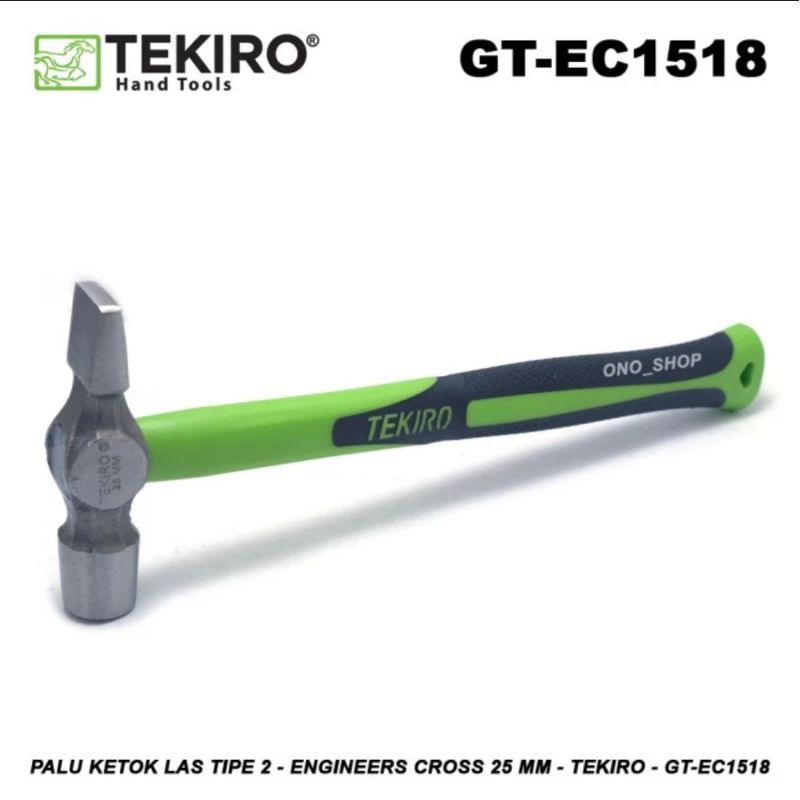 Jual PALU KETOK LAS TIPE 2 Ukuran 25MM TEKIRO ENGINEERS CROSS PEIN