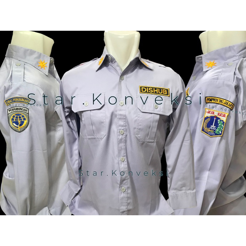 Jual Seragam Kemeja PDH PDL BAJU DISHUB KEMENHUB Baju Dinas Perhubungan