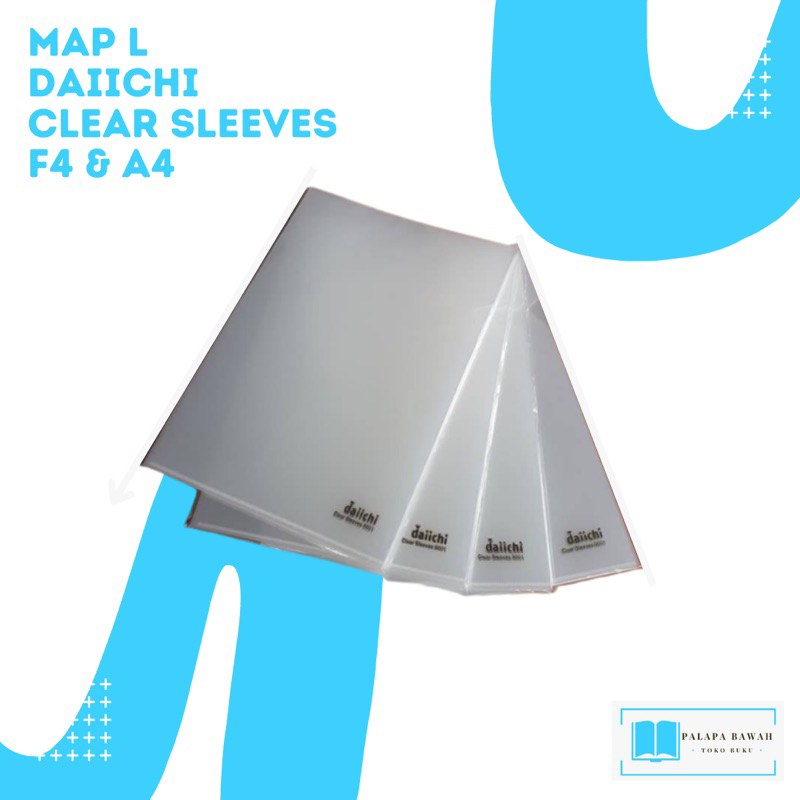 Jual Map L Clear Sleeves Transparant Daiichi A Dan F Pak Pcs