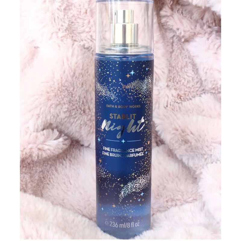 Jual Bath Body Works Body Mist Starlit Night Bbw Body Mist Shopee