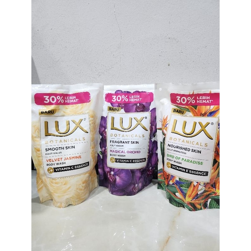 Jual LUX Body Wash Botanical 400ml Sabun Mandi Cair Refill Shopee