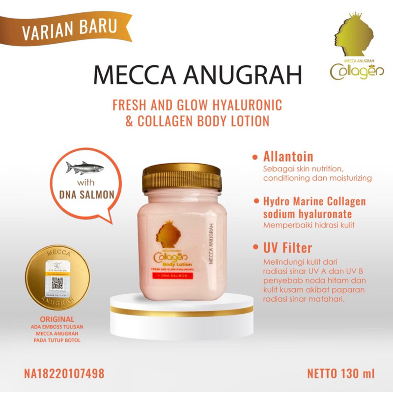 Jual MECCA ANUGRAH SYB Bibit Collagen BPOM ORIGINAL 150ml Shopee