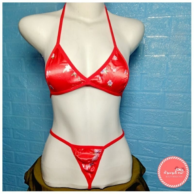 Jual BGEMOY Kode B BACA DESKRIPSI Lingerie Set Bra Dan G String Sexy