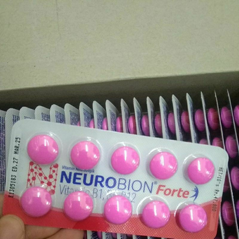 Jual Neurobion Forte Tab Isi Shopee Indonesia