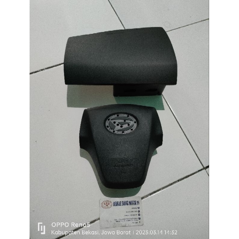 Jual Cover Air Bag Stir Dan Penumpang Daihatsu Sigra Original Shopee