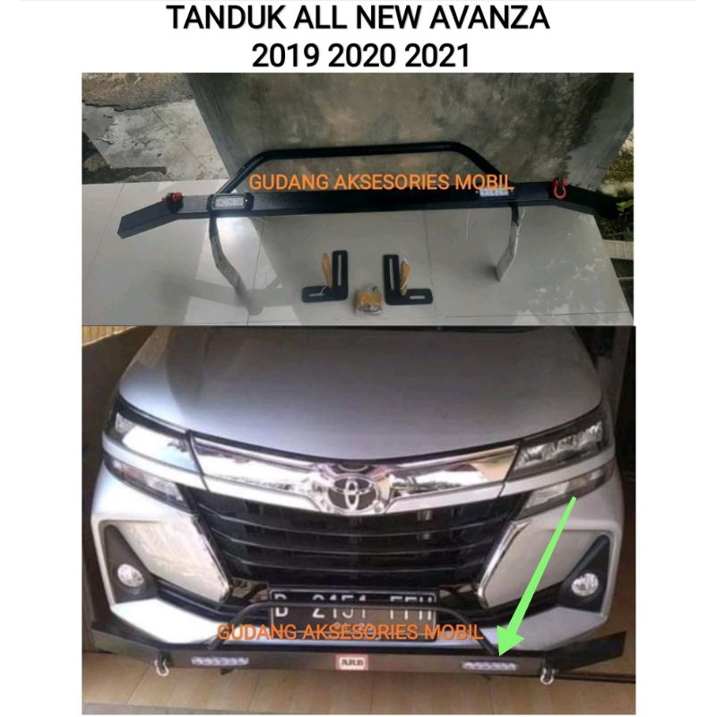 Jual TANDUK DEPAN BEMPER BESI MOBIL ALL NEW AVANZA 2019 2020 2021 MODEL