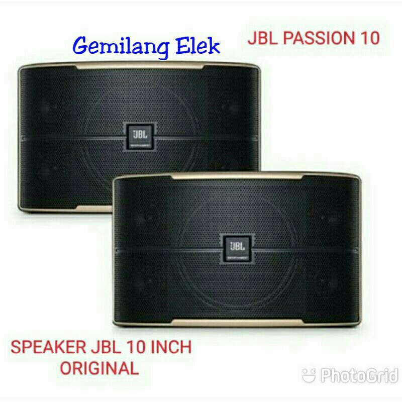 Jual Speaker Karaoke Jbl Pasion Inch Original Shopee Indonesia