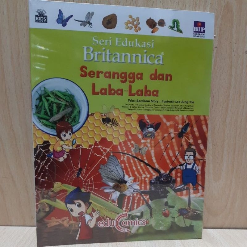 Jual Seri Edukasi Britannica Serangga Dan Laba Laba Shopee Indonesia