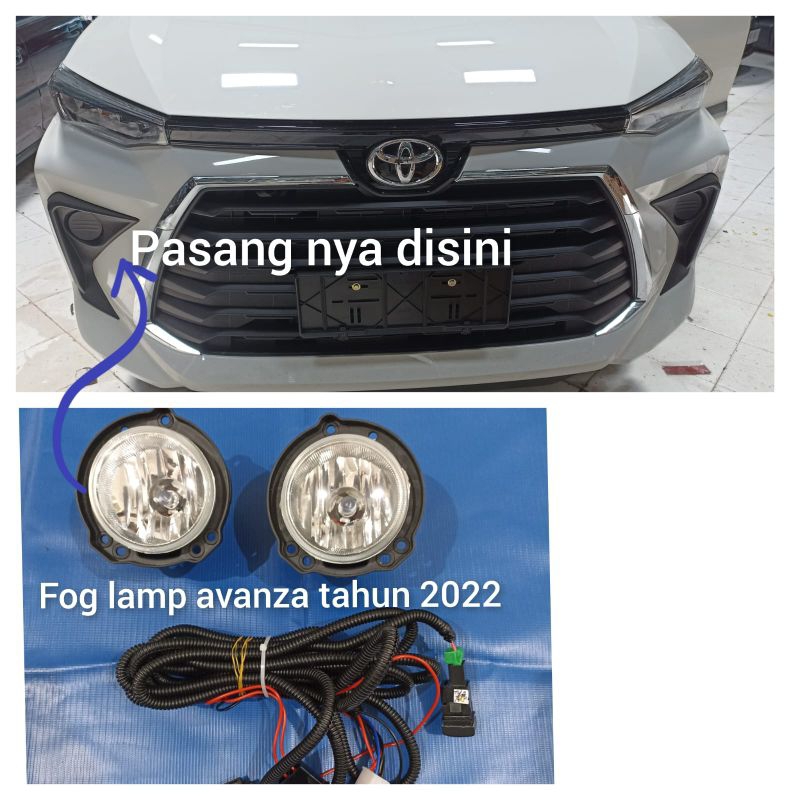 Jual Fog Lamp Avanza Tahun Bahan Kaca Shopee Indonesia