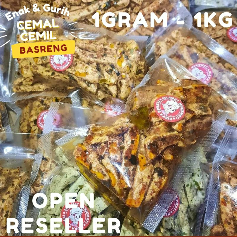 Jual Basreng Stik Enak Dan Gurih Rasa Original Balado Pedas Daun Jeruk