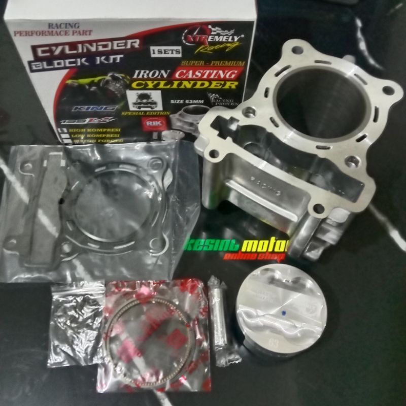 Jual Paketan Set Blok Bore Up Mm Xtr Jupiter Mx Mx King Vixion