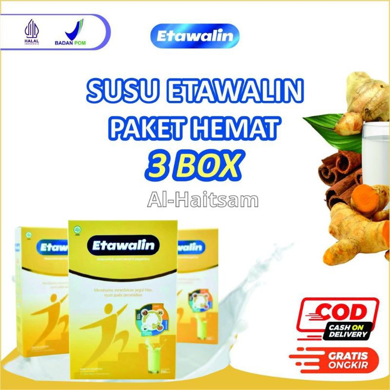 Jual Etawalin Paket Box Susu Kambing Etawa Asli Original Atasi Nyeri