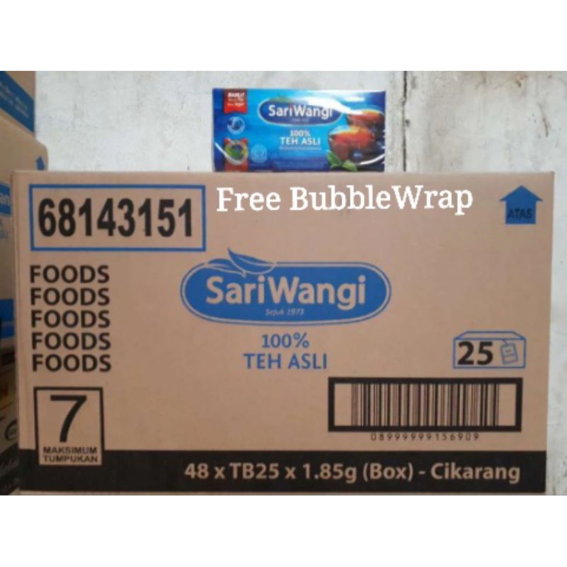 Jual Teh Sariwangi Dus Isi Box Teh Sariwangi Box Isi Teh