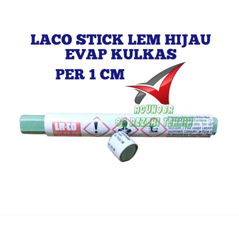 Jual Lem Hijau Laco Stic Lem Evap Kulkas Per Cm Shopee Indonesia