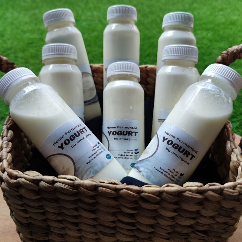 Jual Natural Homemade Greek Yogurt Susu Sapi Segar Fresh Milk Ml