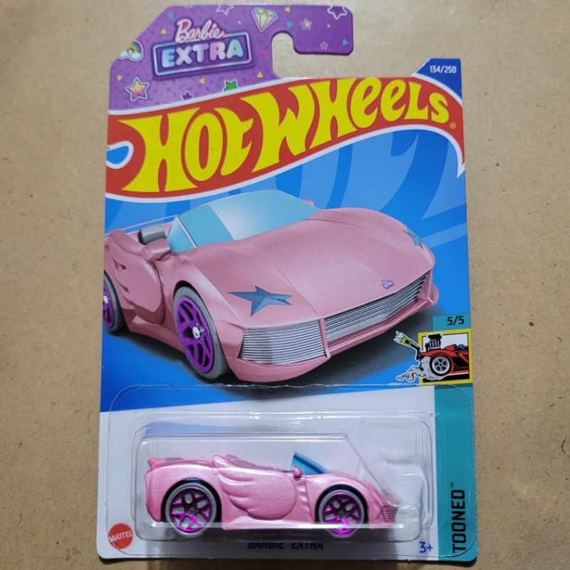 Jual Hot Wheels Barbie Extra Tooned Pink Shopee Indonesia