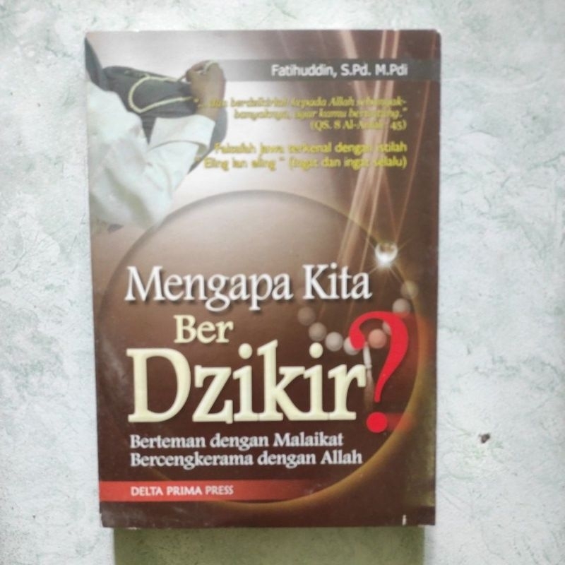 Jual Bacaan Islami MENGAPA KITA BERDZIKIR Shopee Indonesia