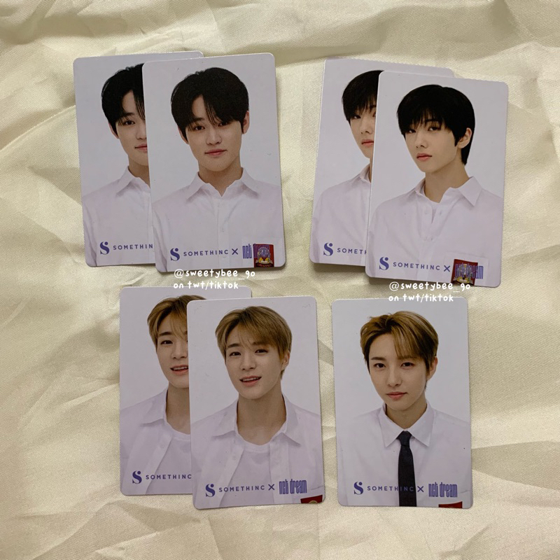 Jual Photocard Somethinc X Nct Dream Holo Ready Shopee Indonesia